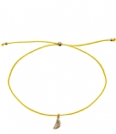 Orelia Armbanden Lemon Charm Friendship Bracelet Geel orelia kopen in de aanbieding