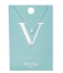 Orelia  Necklace Initial V silver plated (21165)