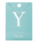 Orelia Kettingen Necklace Initial Y Zilver orelia kopen in de aanbieding Orelia Kettingen Necklace Initial Y Zilver orelia kopen in de aanbieding