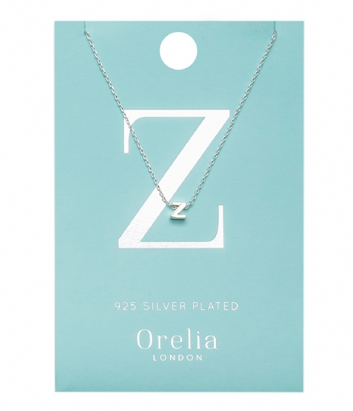 Orelia  Necklace Initial Z silver (ORE21173)