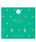 Orelia Oorbellen Flower Cactus Stud Earrings Goud orelia kopen in de aanbieding