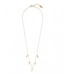 Orelia Kettingen Mini Tusk Station Necklace Goud orelia kopen in de aanbieding