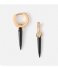 Orelia  Crystal And Spike Earrings pale gold plated (22894)