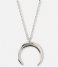Orelia  Crescent Ditsy Necklace silver plated (ORE23097)