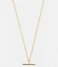 Orelia  T-Bar Ditsy Necklace gold plated (ore25056)