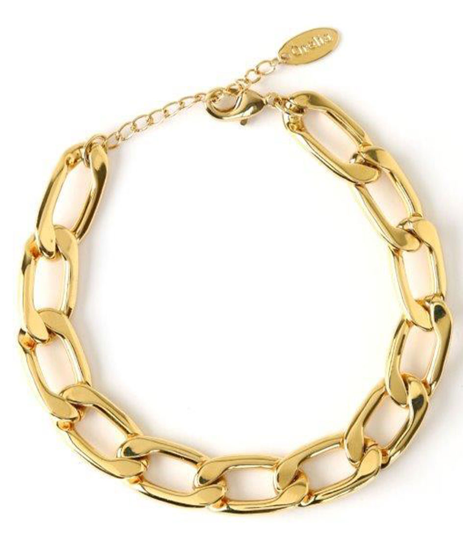 Orelia Armbanden armband gourmette schakel breed goudkleurig online kopen