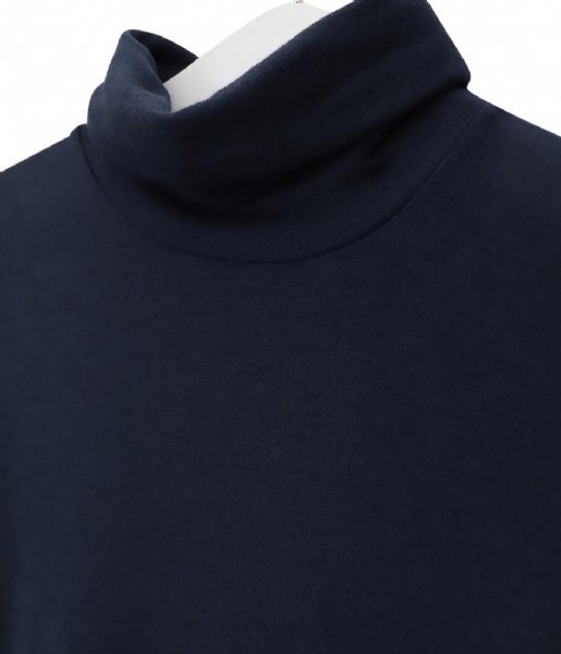 Oroblu  Perfect Line Cashmere Turtle Neck Long Sleeve Blue (5245)