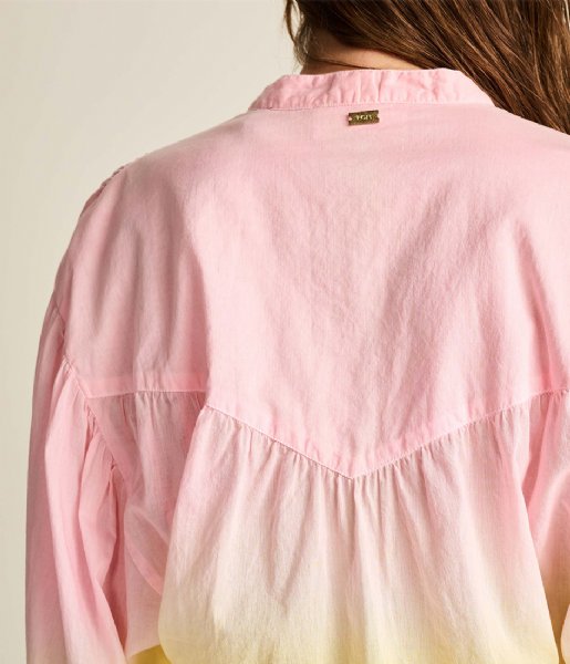POM Amsterdam  Blouse Faded Blooming Pink Pink (500)