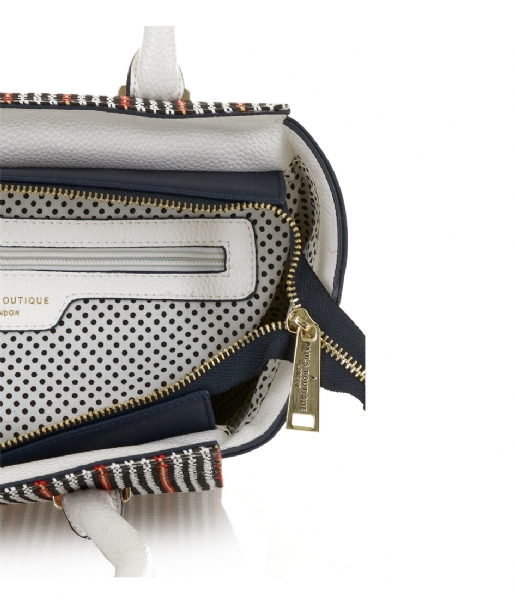 Mila Raffia Nautical navy Pauls Boutique The Little Green Bag