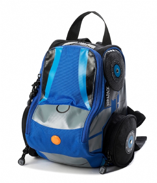 Pick & Pack  Backpack Tractor Shape blue (03)