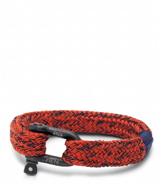 Pig and Hen  Gorgeous George coral red navy black (242633)