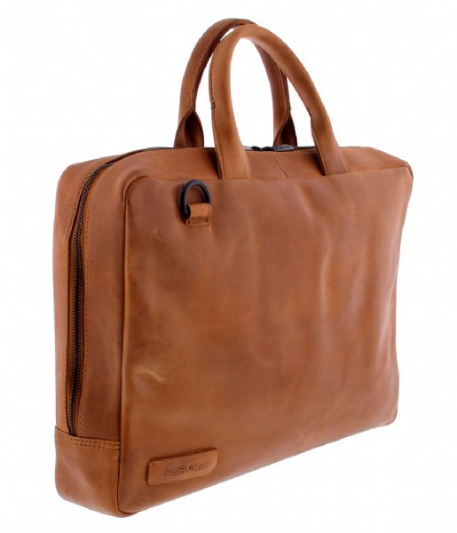 Plevier  Laptop Bag 714 15.6 Inch cognac