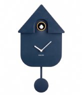 Karlsson Wall Clock Modern Cuckoo Abs Dark Blue (KA5768BL)