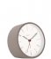 KarlssonAlarm Clock Belle Numbers Iron Warm Grey (KA5915WG)
