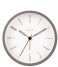 Karlsson  Alarm Clock Belle Numbers Iron Warm Grey (KA5915WG)