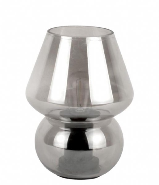 Leitmotiv Lampa stołowa Table Lamp Vintage Led Glass Chrome (LM2068CH)