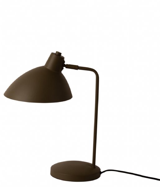 Leitmotiv Lampa stołowa Table Lamp Casque Iron Moss Green (LM2108MG)