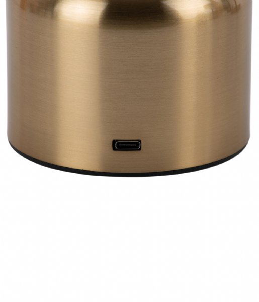 Leitmotiv Lampa stołowa Table Lamp Impetu Led Brushed Gold (LM2114GD)