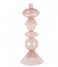 Present TimeCandle Holder Totem Glass Xl Faded Pink (PT3969PI)