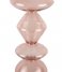 Present Time  Candle Holder Totem Glass Xl Faded Pink (PT3969PI)