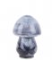 Present TimeStatue Blended Mushroom Glass Dark Grey (PT4016GY)