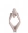 Present Time  Statue Dreaming Polyresin Light Grey (PT4021GY)