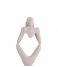 Present Time  Statue Dreaming Polyresin Light Grey (PT4021GY)