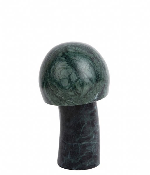 Present Time  Statue Mushroom Small Marble Dark Green (PT4102GR)