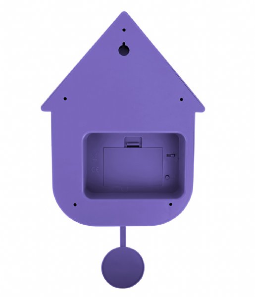 Karlsson  Wall Clock Modern Cuckoo ABS Bright Purple (KA5768PU)