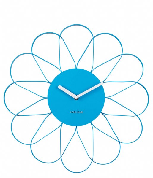 Karlsson  Wall Clock Arkis Iron Bright Blue (KA5975BB)