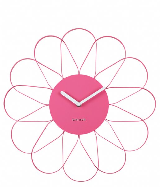 Karlsson  Wall Clock Arkis Iron Bright Pink (KA5975BP)