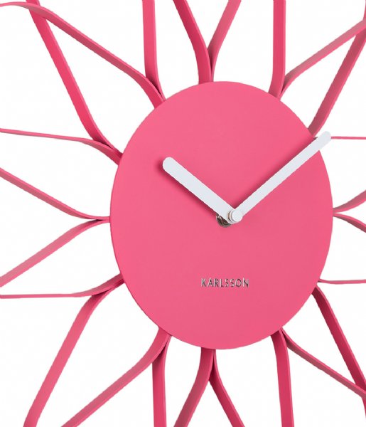 Karlsson  Wall Clock Arkis Iron Bright Pink (KA5975BP)