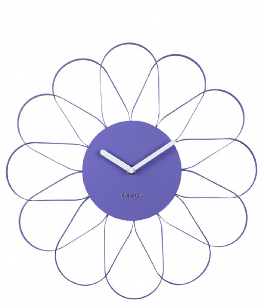 Karlsson  Wall Clock Arkis Iron Bright Purple (KA5975PU)