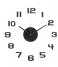 Karlsson  Wall Clock Diy Sunset Numbers Black (KA6001BK)
