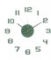 Karlsson  Wall Clock Diy Sunset Numbers Jungle Green (KA6001GR)