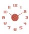 Karlsson  Wall Clock Diy Sunset Numbers Blush Red (KA6001RD)