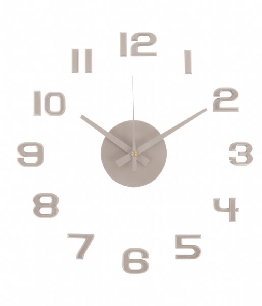 Karlsson  Wall Clock Diy Sunset Numbers Warm Grey (KA6001WG)