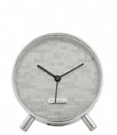 Karlsson Alarm Clock Disco Silver (KA6004SI)