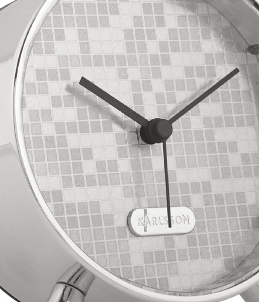 Karlsson  Alarm Clock Disco Silver (KA6004SI)
