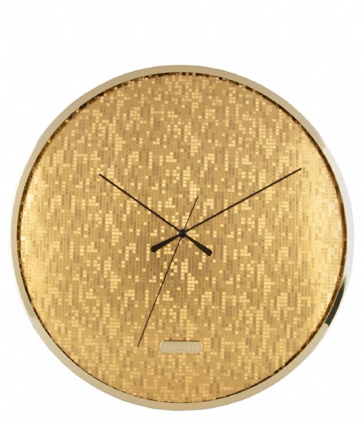 Karlsson  Wall Clock Disco Gold (KA6005GD)