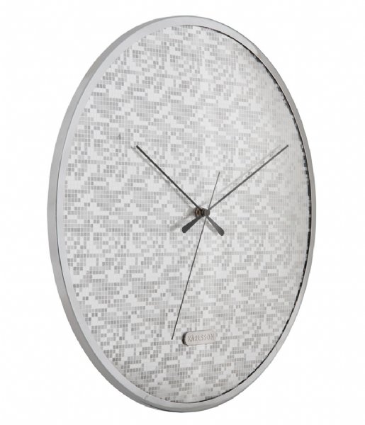 Karlsson  Wall Clock Disco Silver (KA6005SI)