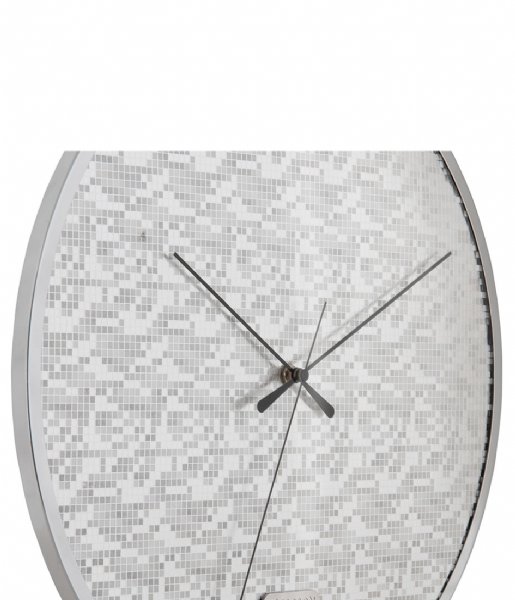 Karlsson  Wall Clock Disco Silver (KA6005SI)