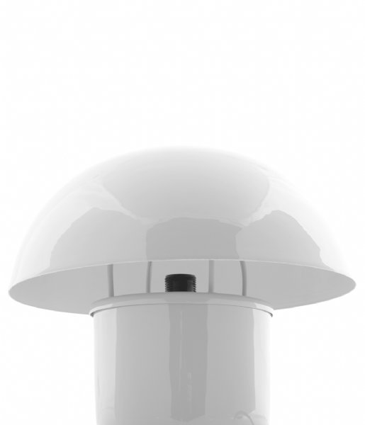 Leitmotiv  Table Lamp Fat Mushroom Enamel White (LM2124WH)