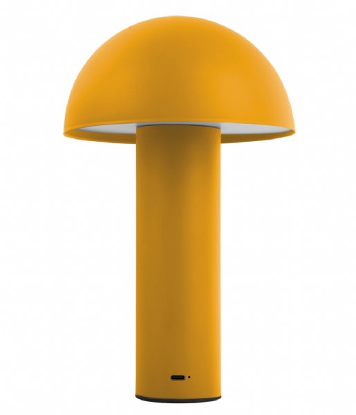 Leitmotiv  Table Lamp Fuego Led Iron Ochre Yellow (LM2164YE)