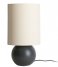 Leitmotiv  Table Lamp Alma Ball Black (LM2167BK)