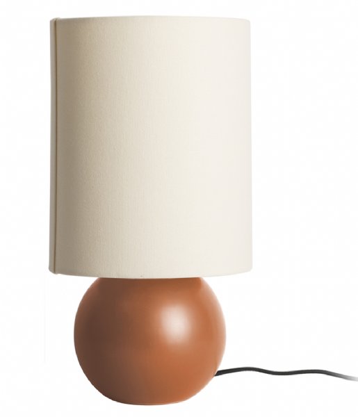 Leitmotiv  Table Lamp Alma Ball Caramel Brown (LM2167BR)