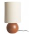 Leitmotiv  Table Lamp Alma Ball Caramel Brown (LM2167BR)
