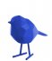 Present Time  Statue Origami Bird Small Bright Blue (PT3335BB)