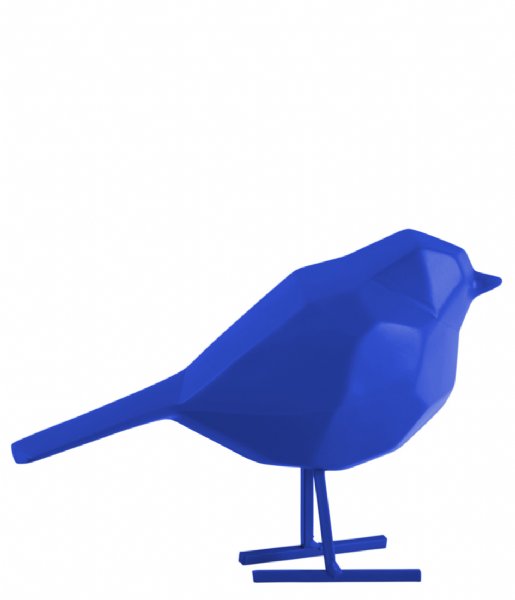 Present Time  Statue Origami Bird Small Bright Blue (PT3335BB)