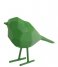 Present Time  Statue Origami Bird Small Bright Green (PT3335BG)
